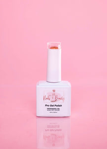 Pro gel polish 002 orange glitter