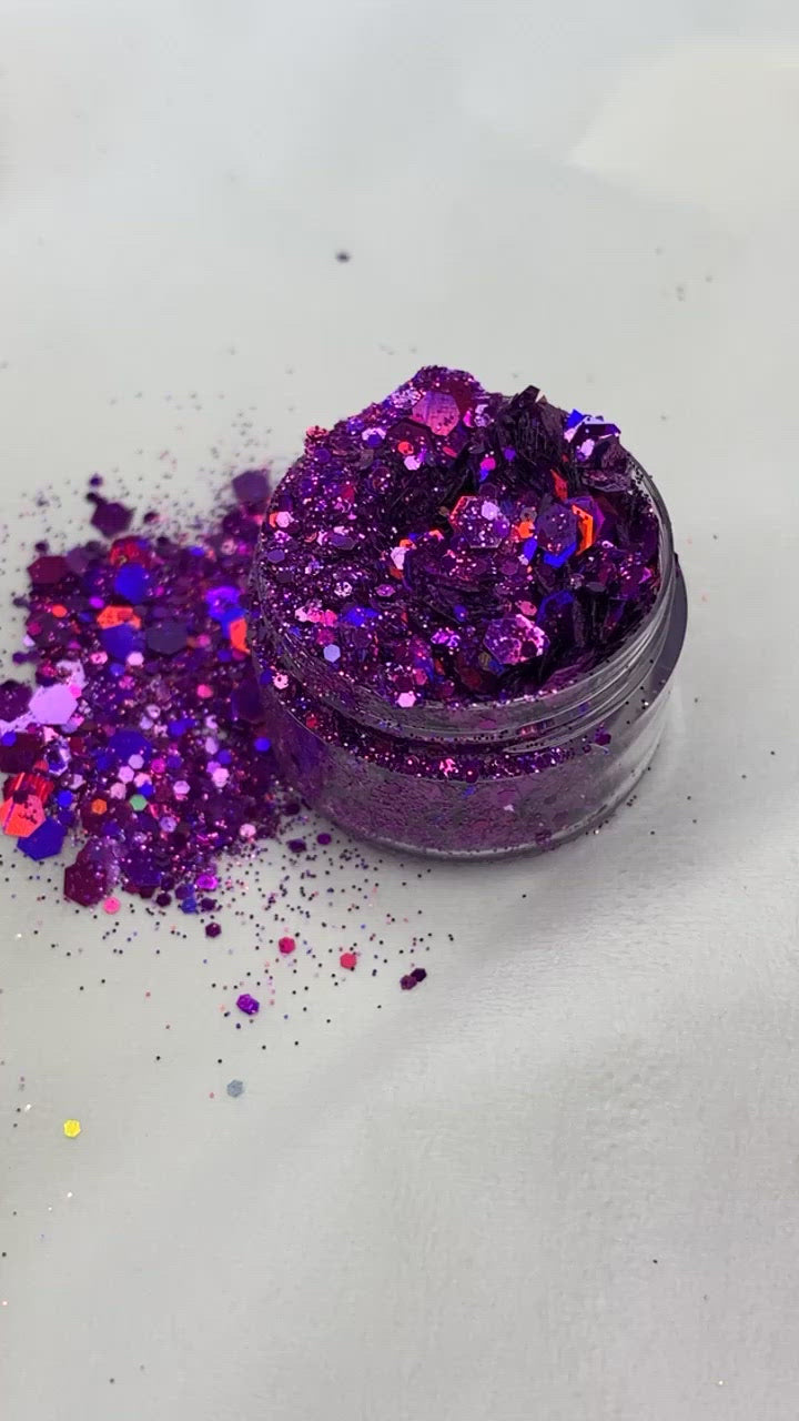 Loose glitter E