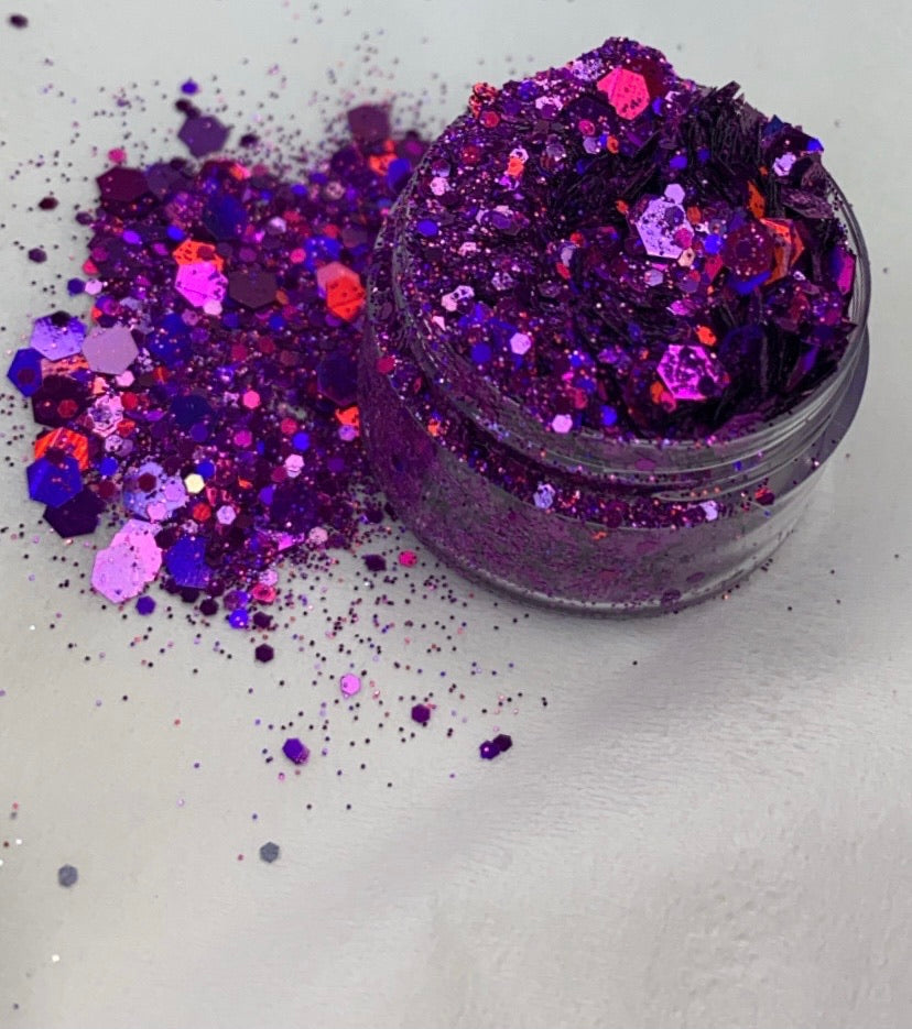 Loose glitter E