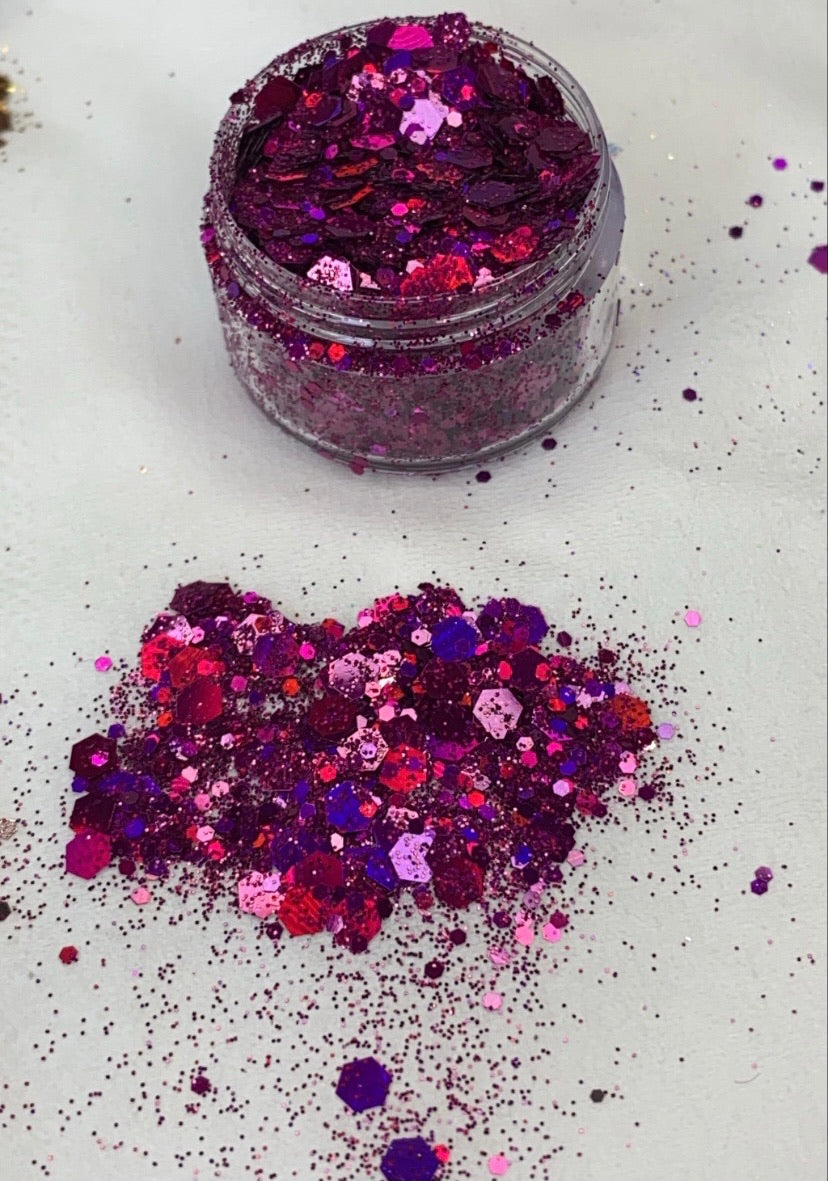 Loose glitter D